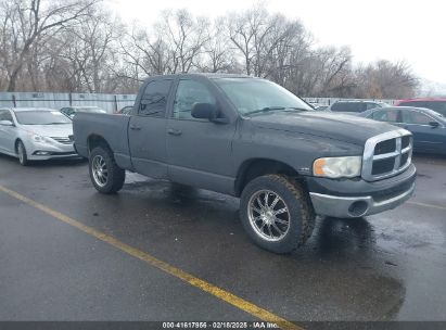 2005 DODGE RAM 1500 SLT/LARAMIE Gray  Gasoline 1D7HU18D35S268739 photo #1