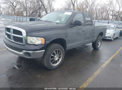 2005 DODGE RAM 1500 SLT/LARAMIE Gray  Gasoline 1D7HU18D35S268739 photo #3