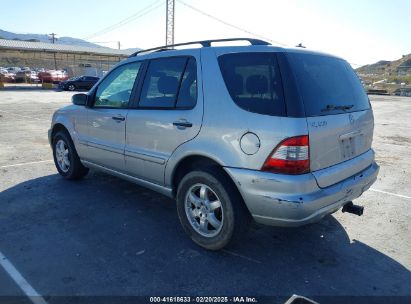 2003 MERCEDES-BENZ ML 500 Silver  Gasoline 4JGAB75E83A379674 photo #4