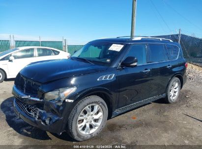 2011 INFINITI QX56 Black  Gasoline JN8AZ2NE5B9002999 photo #3