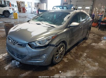 2015 HYUNDAI ELANTRA SE Silver  Gasoline KMHDH4AE3FU250129 photo #3