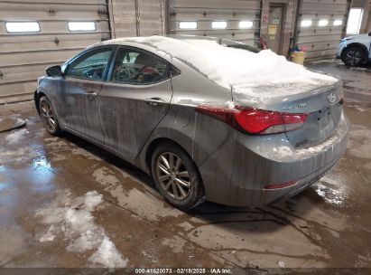 2015 HYUNDAI ELANTRA SE Silver  Gasoline KMHDH4AE3FU250129 photo #4