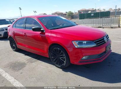 2016 VOLKSWAGEN JETTA 1.8T SPORT Red  Gasoline 3VWD17AJ8GM296095 photo #1