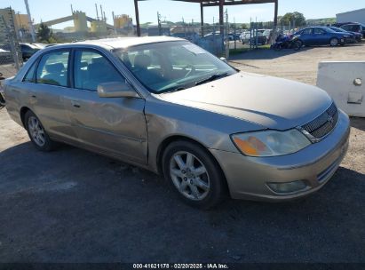 2000 TOYOTA AVALON XLS Gold  Gasoline 4T1BF28B6YU027681 photo #1