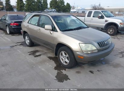 2001 LEXUS RX 300 Gold  Gasoline JTJHF10U210218191 photo #1