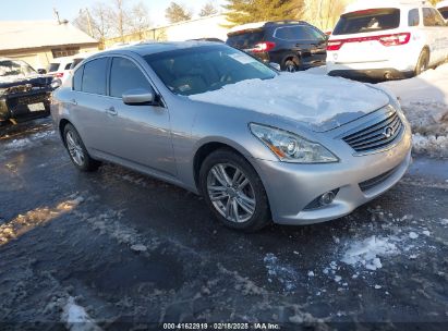 2010 INFINITI G37X Silver  Gasoline JN1CV6AR0AM453966 photo #1