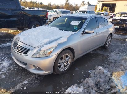 2010 INFINITI G37X Silver  Gasoline JN1CV6AR0AM453966 photo #3