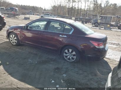 2008 HONDA ACCORD 2.4 EX-L Red  Gasoline 1HGCP26888A149197 photo #4