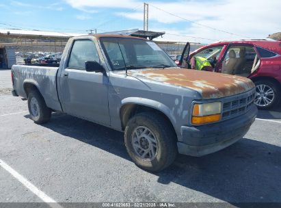 1992 DODGE DAKOTA Silver  Gasoline 1B7FL26X7NS695090 photo #1