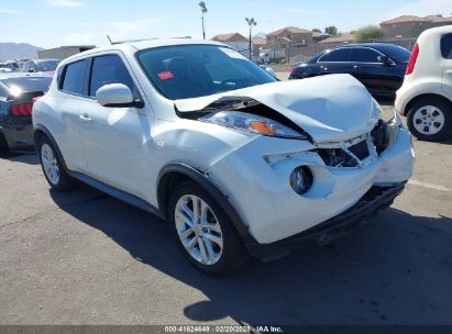 2013 NISSAN JUKE SL White  Gasoline JN8AF5MR5DT216654 photo #1