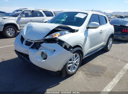 2013 NISSAN JUKE SL White  Gasoline JN8AF5MR5DT216654 photo #3