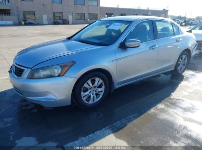 2008 HONDA ACCORD 2.4 LX-P Silver  Gasoline 1HGCP264X8A088206 photo #3