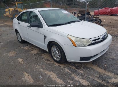 2008 FORD FOCUS SE/SES White  Gasoline 1FAHP35N08W159572 photo #1