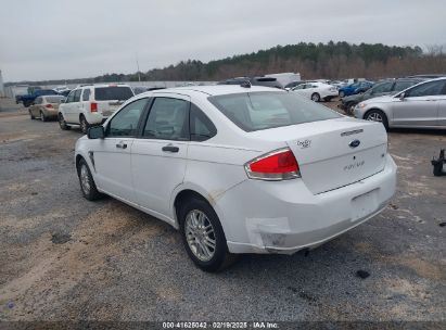 2008 FORD FOCUS SE/SES White  Gasoline 1FAHP35N08W159572 photo #4