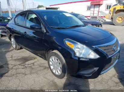 2016 NISSAN VERSA 1.6 S+ Black  Gasoline 3N1CN7AP4GL833125 photo #1