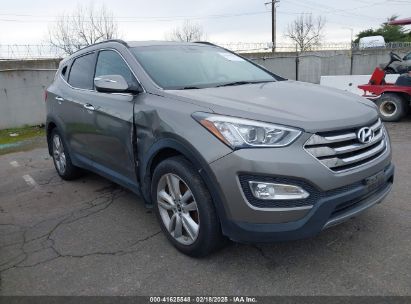 2014 HYUNDAI SANTA FE SPORT 2.0L TURBO (A6) Gray  Gasoline 5XYZUDLA3EG193592 photo #1