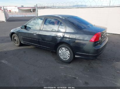 2004 HONDA CIVIC LX Black  Gasoline 2HGES16564H561900 photo #4