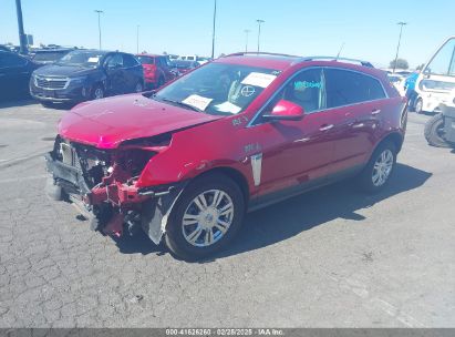 2014 CADILLAC SRX LUXURY COLLECTION Red  Gasoline 3GYFNBE37ES551000 photo #3