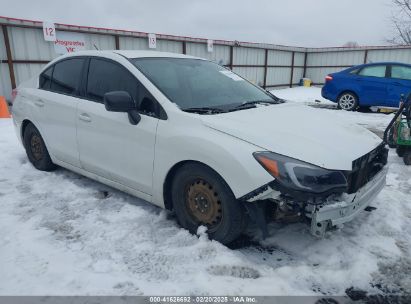 2013 SUBARU IMPREZA 2.0I White  Gasoline JF1GJAA66DH008833 photo #1