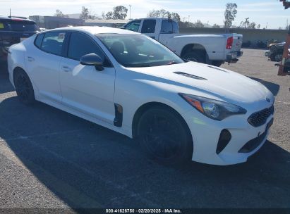 2021 KIA STINGER GT-LINE White  Gasoline KNAE15LA5M6088516 photo #1