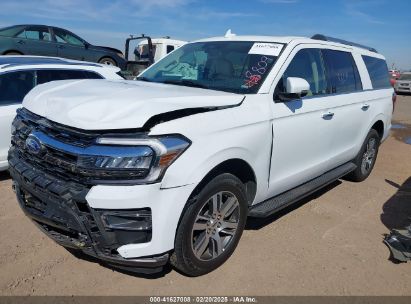 2024 FORD EXPEDITION LIMITED MAX White  Gasoline 1FMJK1K87REA65544 photo #3