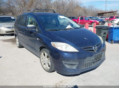 2009 MAZDA MAZDA5 SPORT Blue  Gasoline JM1CR293590327504 photo #1