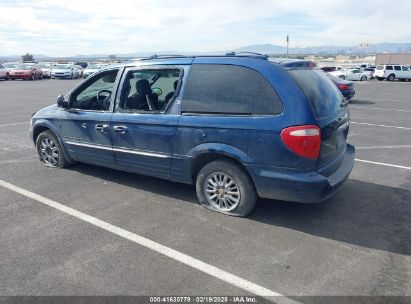 2001 CHRYSLER TOWN & COUNTRY LIMITED Blue  Gasoline 2C8GP64L81R128221 photo #4