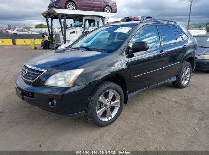 2006 LEXUS RX 400H Black  Hybrid JTJHW31U562007086 photo #3