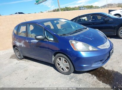 2010 HONDA FIT Blue  Gasoline JHMGE8H25AC000045 photo #1