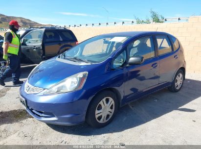 2010 HONDA FIT Blue  Gasoline JHMGE8H25AC000045 photo #3