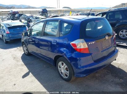 2010 HONDA FIT Blue  Gasoline JHMGE8H25AC000045 photo #4