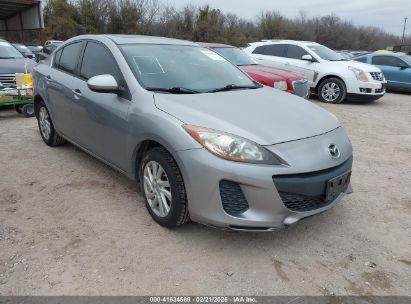 2012 MAZDA MAZDA3 I TOURING Light Blue  Gasoline JM1BL1VF3C1500543 photo #1