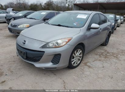 2012 MAZDA MAZDA3 I TOURING Light Blue  Gasoline JM1BL1VF3C1500543 photo #3