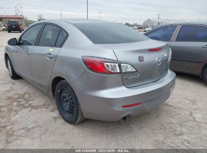 2012 MAZDA MAZDA3 I TOURING Light Blue  Gasoline JM1BL1VF3C1500543 photo #4