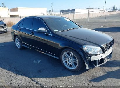 2009 MERCEDES-BENZ C 350 SPORT Black  Gasoline WDDGF56XX9F212032 photo #1