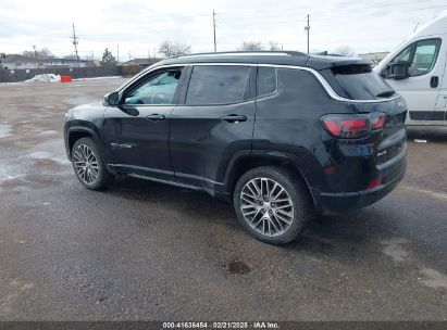 2022 JEEP COMPASS LIMITED 4X4 Black  Gasoline 3C4NJDCB6NT168629 photo #4