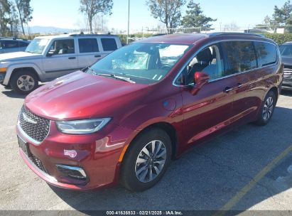 2021 CHRYSLER PACIFICA HYBRID TOURING L Red  Hybrid 2C4RC1L76MR581285 photo #3