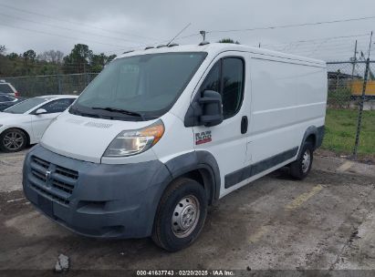 2014 RAM PROMASTER 1500 LOW ROOF White  Flexible Fuel 3C6TRVAG1EE109004 photo #3