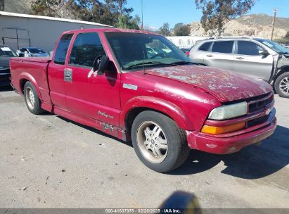 2003 CHEVROLET S-10 LS Red  Gasoline 1GCCS19X338177239 photo #1