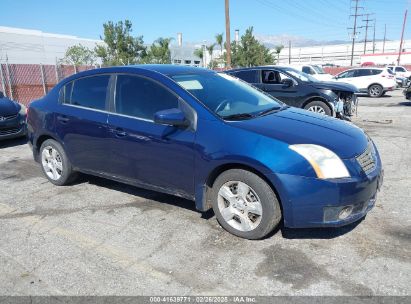 2007 NISSAN SENTRA 2.0S Blue  Gasoline 3N1AB61E07L624733 photo #1