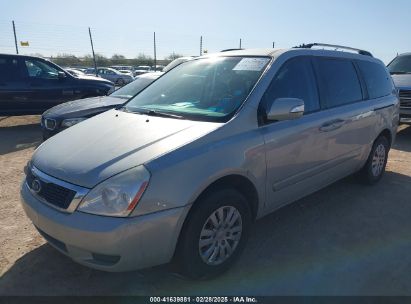 2012 KIA SEDONA LX Beige  Gasoline KNDMG4C78C6484482 photo #3