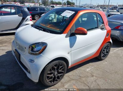 2016 SMART FORTWO PASSION/PRIME/PROXY/PURE White  Gasoline WMEFJ5DA3GK050642 photo #3