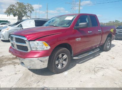 2013 RAM 1500 SLT Red  Gasoline 1C6RR7GP1DS610547 photo #3