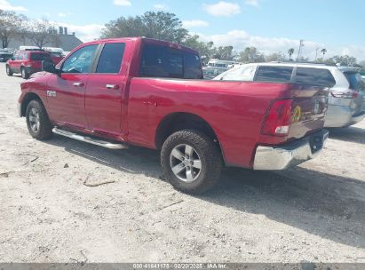 2013 RAM 1500 SLT Red  Gasoline 1C6RR7GP1DS610547 photo #4