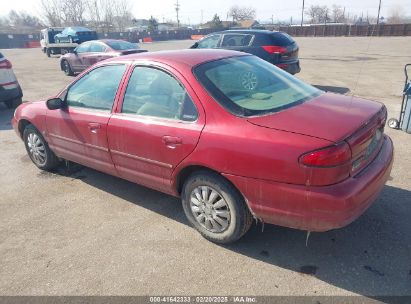 2000 FORD CONTOUR SE SPORT Red  Gasoline 3FAFP66L4YM115399 photo #4