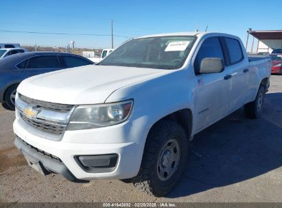 2019 CHEVROLET COLORADO WT White  Gasoline 1GCGTBEN5K1334513 photo #3