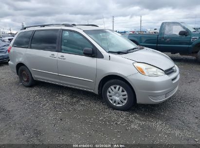 2004 TOYOTA SIENNA LE Silver  Gasoline 5TDZA23C04S113469 photo #1