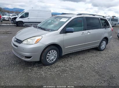 2004 TOYOTA SIENNA LE Silver  Gasoline 5TDZA23C04S113469 photo #3