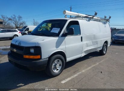 2013 CHEVROLET EXPRESS 3500 WORK VAN White  Flexible Fuel 1GCZGUCG0D1102434 photo #3