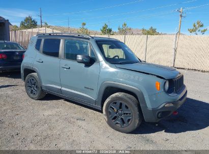 2017 JEEP RENEGADE DESERTHAWK 4X4 Gray  Gasoline ZACCJBCB0HPF81816 photo #1